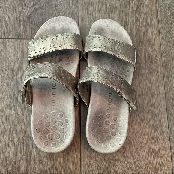 Vionic • Randi Slide Sandal Gold - Picture 6 of 6